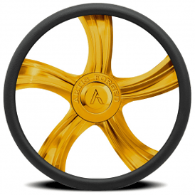 Artis Forged Custom Steering Wheel Kokomo Gold