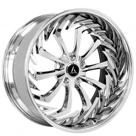 21" Artis Forged Wheels Royal Chrome Rims