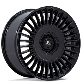 22" Asanti Wheels ABL-40 Tiara Gloss Black Rims