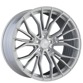 20" Staggered Avant Garde Wheels M570R Silver Machined Rims