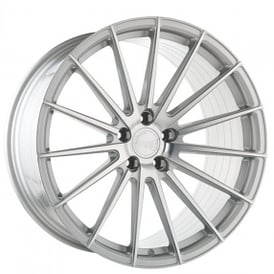 20" Staggered Avant Garde Wheels M615 Silver Machined Rims