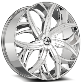18" Azara Wheels AZA-541 Nano Chrome Rims