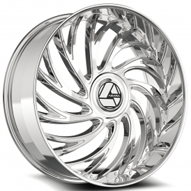 30" Azara Wheels AZX-101 Chrome Rims