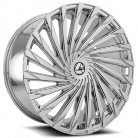 20" Azara Wheels AZA-501 Nano Chrome Rims