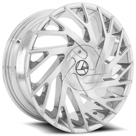 28" Azara Wheels AZA-505 Chrome Rims