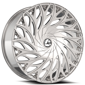 18" Azara Wheels AZA-525 Nano Chrome Rims
