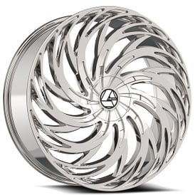26" Azara Wheels AZA-531 Chrome Rims