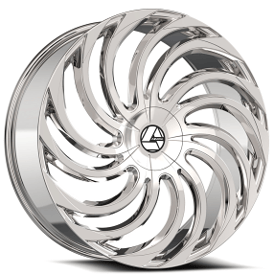 26" Azara Wheels AZA-534 Chrome Rims