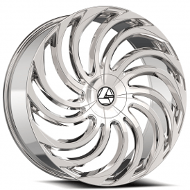 18" Azara Wheels AZA-534 Nano Chrome Rims