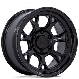17" Black Rhino Wheels Etosha BR017 Matte Black Off-Road Rims