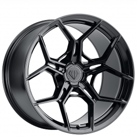 20/21" Blaque Diamond Wheels BD-F25 Gloss Black Flow Forged Rims 
