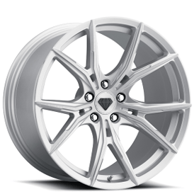 20" Blaque Diamond Wheels BD-F7 Brushed Silver Flow Forged Rims