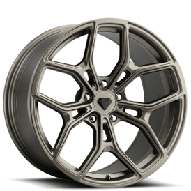 20" Blaque Diamond Wheels BD-F8 Matte Bronze Flow Forged Rims 