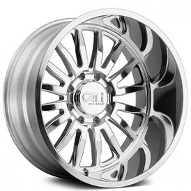 24" Cali Wheels 9110 Summit Polished Milled Off-Road Rims 