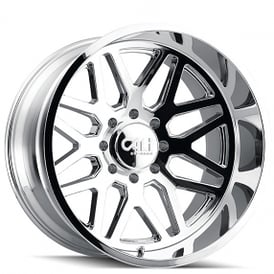 20" Cali Wheels 9115 Invader Chrome Off-Road Rims