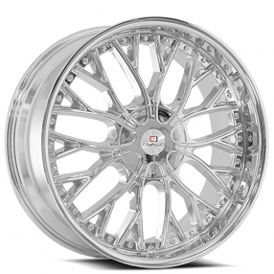 20" Cavallo Wheels CLV-33 Nano Chrome Rims