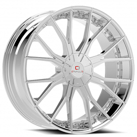 20" Cavallo Wheels CLV-36 Nano Chrome Rims
