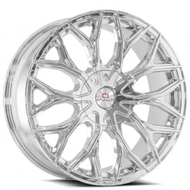 22" Cavallo Wheels CLV-37 Nano Chrome Rims