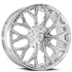 26" Cavallo Wheels CLV-37 Nano Chrome Rims