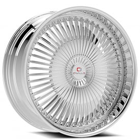 22" Cavallo Wheels CLV-41 Nano Chrome Rims