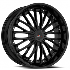 18" Cavallo Wheels CLV-42 Gloss Black Rims   