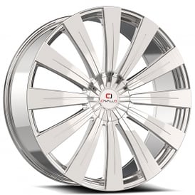 20" Cavallo Wheels CLV-49 Nano Chrome Rims