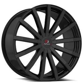 18" Cavallo Wheels CLV-52 Gloss Black Rims