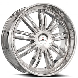 22" Cavallo Wheels CLV-54 Nano Chrome Rims