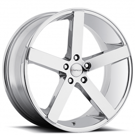 20" Cavallo Wheels CLV-5 Nano Chrome Rims