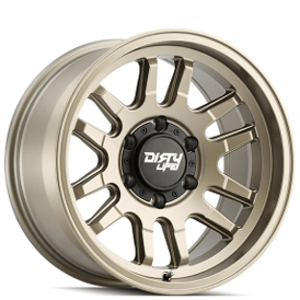 17" Dirty Life Wheels Canyon 9310 Satin Gold Off-Road Rims