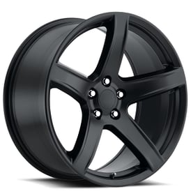 20" Dodge Hellcat HC2 Wheels FR 77 Satin Black OEM Replica Rims 