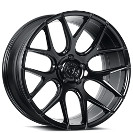 19" Dolce Performance Wheels Monza Gloss Black Rims