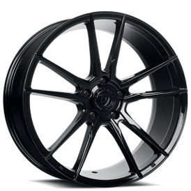 19" Dolce Performance Wheels Vain Gloss Black Rims