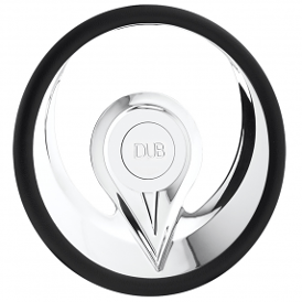 DUB Custom Steering Wheel Azzmacka Polished