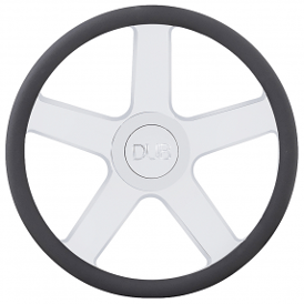 DUB Custom Steering Wheel Baller Chrome