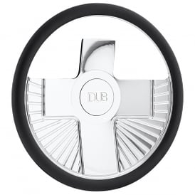 DUB Custom Steering Wheel Blessed Polished