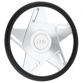 DUB Custom Steering Wheel Boosta Brushed