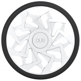 DUB Custom Steering Wheel Chop Polished