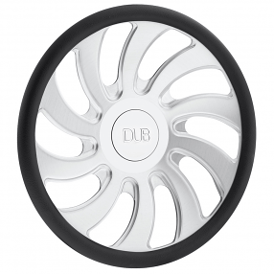 DUB Custom Steering Wheel Cojones Brushed