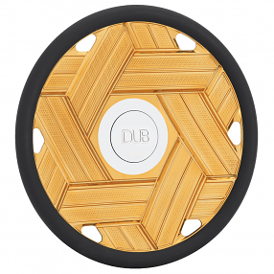 DUB Custom Steering Wheel Crown Gold