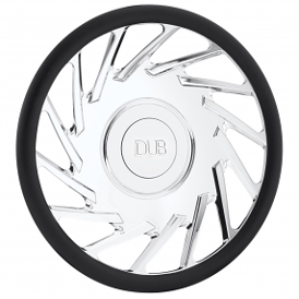 DUB Custom Steering Wheel Da U Polished