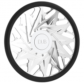 DUB Custom Steering Wheel Dazr Polished