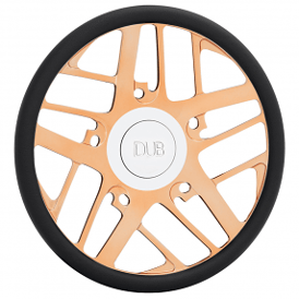 DUB Custom Steering Wheel Exotica Rose Gold