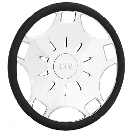 DUB Custom Steering Wheel Ganja Polished