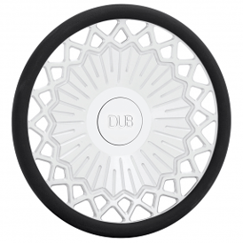 DUB Custom Steering Wheel Glaze Brushed Clear
