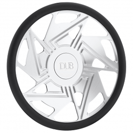 DUB Custom Steering Wheel Hypa Brushed