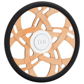 DUB Custom Steering Wheel Jungle Rose Gold