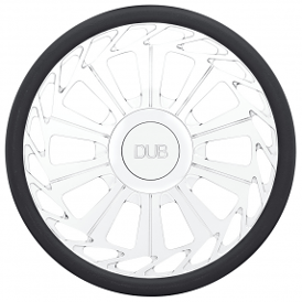 DUB Custom Steering Wheel Krzy Polished