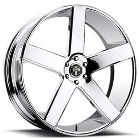 26x10" Dub Baller S115 Chrome Wheels (6x139/135, +30mm)