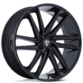 26" Dub Wheels Blaze DC275 Gloss Black Rims 